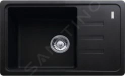 Franke Malta - Évier En Fragranit BSG 611-62, 620 X 435 Mm, Onyx 114.0395.129