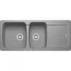 Franke Aveta AVD 621 Evier 116x50cm Avec Double Cuve Et égouttoir Réversible, Fradura, Gris (AVD621SE) 1 Franke Aveta AVD 621 Evier 116x50cm Avec Double Cuve Et égouttoir Réversible, Fradura, Gris (AVD621SE) -Franke aveta avd 621 evier 116x50cm avec double cuve et egouttoir reversible fradura gris avd621se