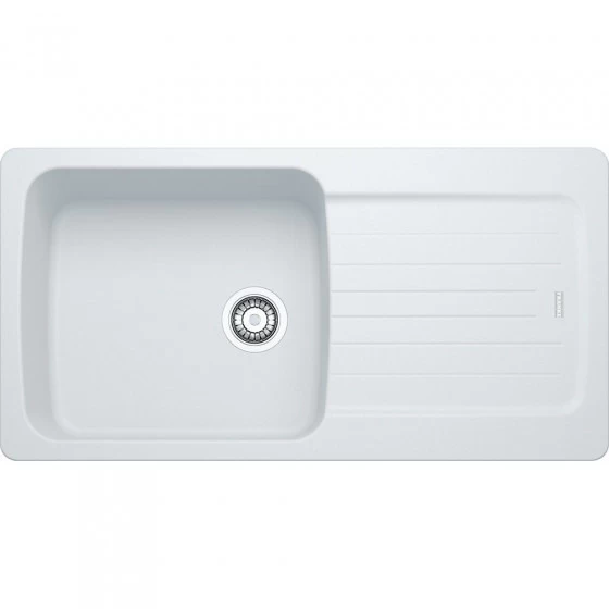 Franke Aveta AVD611-97 Evier 97x50cm Avec égouttoir Réversible, Fradura, Blanc (AVD611-97B) 3 Franke Aveta AVD611-97 Evier 97x50cm Avec égouttoir Réversible, Fradura, Blanc (AVD611-97B)
