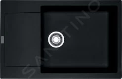 Franke Maris - Évier En Fragranit MRG 611-78 BB, 780x500 Mm, Onyx 114.0363.187