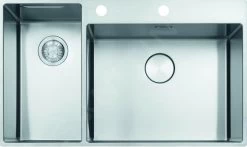 Franke Box Center - Évier BWX 220/620-54-27/2, 860x510 Mm, Inox 127.0538.260