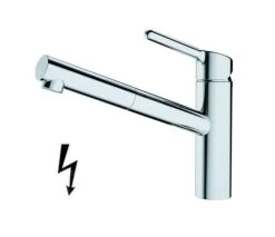 Franke Orbit - Mitigeur D&apos;évier FC 3149.031 Avec Bec Extractible, Chrome 115.0623.149