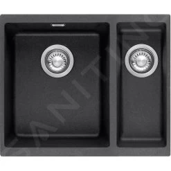 Franke Sirius - Évier En Tectonite SID 160, 560x440 Mm, Noir 125.0363.804