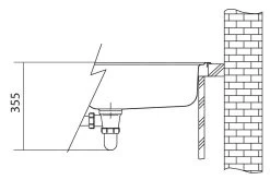 Franke Urban - Évier En Fragranite UBG 610-56, 560x500 Mm, Noir Mat 114.0637.591 -Franke c37979287384971985f99c03