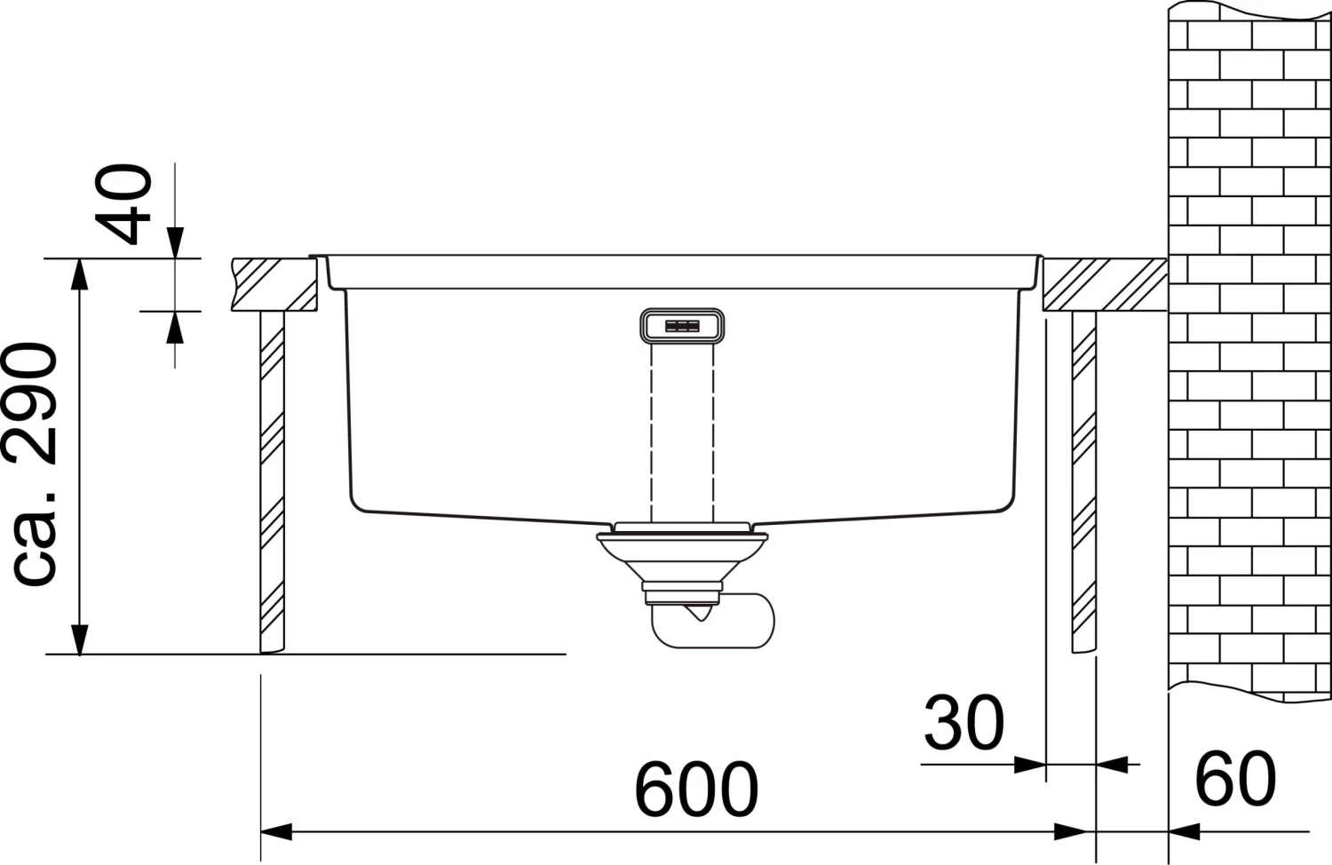 Franke Centinox CEX 210-50, 555x465 Mm, Inox (127.0120.044) 5 Franke Centinox CEX 210-50, 555x465 Mm, Inox (127.0120.044) – Image 3