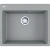 Franke Centro Evier De Cuisine, Fragranit +, 590x500mm, CNG 610-54, Gris (CNG610-54SK)