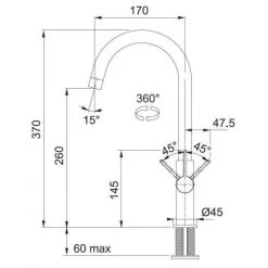 Franke Colonnes - Ensemble G244, évier En Fragranit MRG 610-52 RTL Et Mitigeur FP 0408.031, Noir Mat / Chrome 114.0675.673 -Franke d05c9909f9bdbcb02be5f366 2