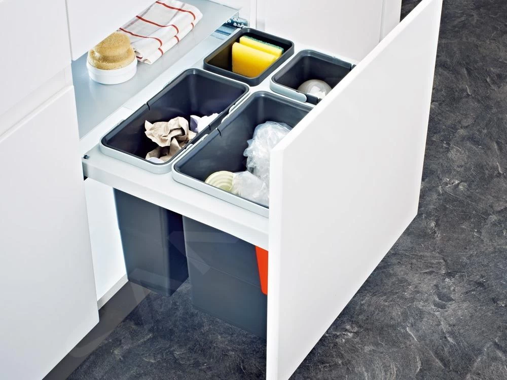 Franke Poubelle Tri Sélectif - Poubelle Encastrable Garbo 60-3 121.0200.680 5 Franke Poubelle Tri Sélectif - Poubelle Encastrable Garbo 60-3 121.0200.680 – Image 3