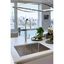 Franke Mitigeurs Filtrants - Vital Tap Mitigeur D’évier Avec Filtration D’eau Intégrée, Chrome/gun Metal 120.0621.229 -Franke d88ab3200f3f305f603563a7