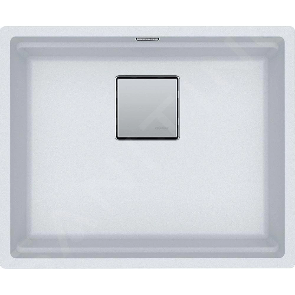 Franke Kubus 2 - Évier En Fragranit KNG 110-52, 560x460 Mm, Blanc Artic 125.0641.421 3 Franke Kubus 2 - Évier En Fragranit KNG 110-52, 560x460 Mm, Blanc Artic 125.0641.421