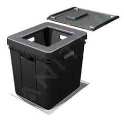 Franke Poubelle Tri Sélectif - Poubelle Encastrée 350-40 121.0307.552