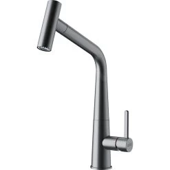 Franke Icon - Mitigeur D&apos;évier FG 5188.149 Avec Douchette Extractible, Inox 115.0625.189