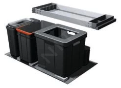 Franke Poubelle Tri Sélectif - Poubelle Encastrable Composta 350-90 121.0307.528