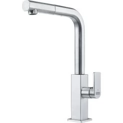 Franke Mythos - Mitigeur D’évier FC 7853 Avec Embout Extractible, Inox 115.0547.853