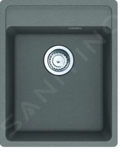 Franke Colonnes - Ensemble G243, évier En Fragranit MRG 610-37 RTL Et Mitigeur FN 7394.031, Gris Pierre / Chrome 114.0675.653 -Franke ec200836c30a5dbe9f078610