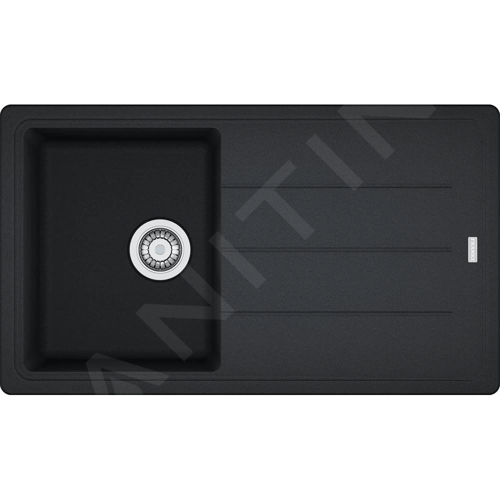 Franke Basis - Évier En Fragranit BFG 611-86, 860x500 Mm, Onyx 114.0494.913 3 Franke Basis - Évier En Fragranit BFG 611-86, 860x500 Mm, Onyx 114.0494.913