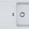 Franke EUROFORM - EFG 614-78 Glacier Fragranit-évier Cuve évier Blanc (114.0120.086)