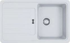 Franke EUROFORM - EFG 614-78 Glacier Fragranit-évier Cuve évier Blanc (114.0120.086)