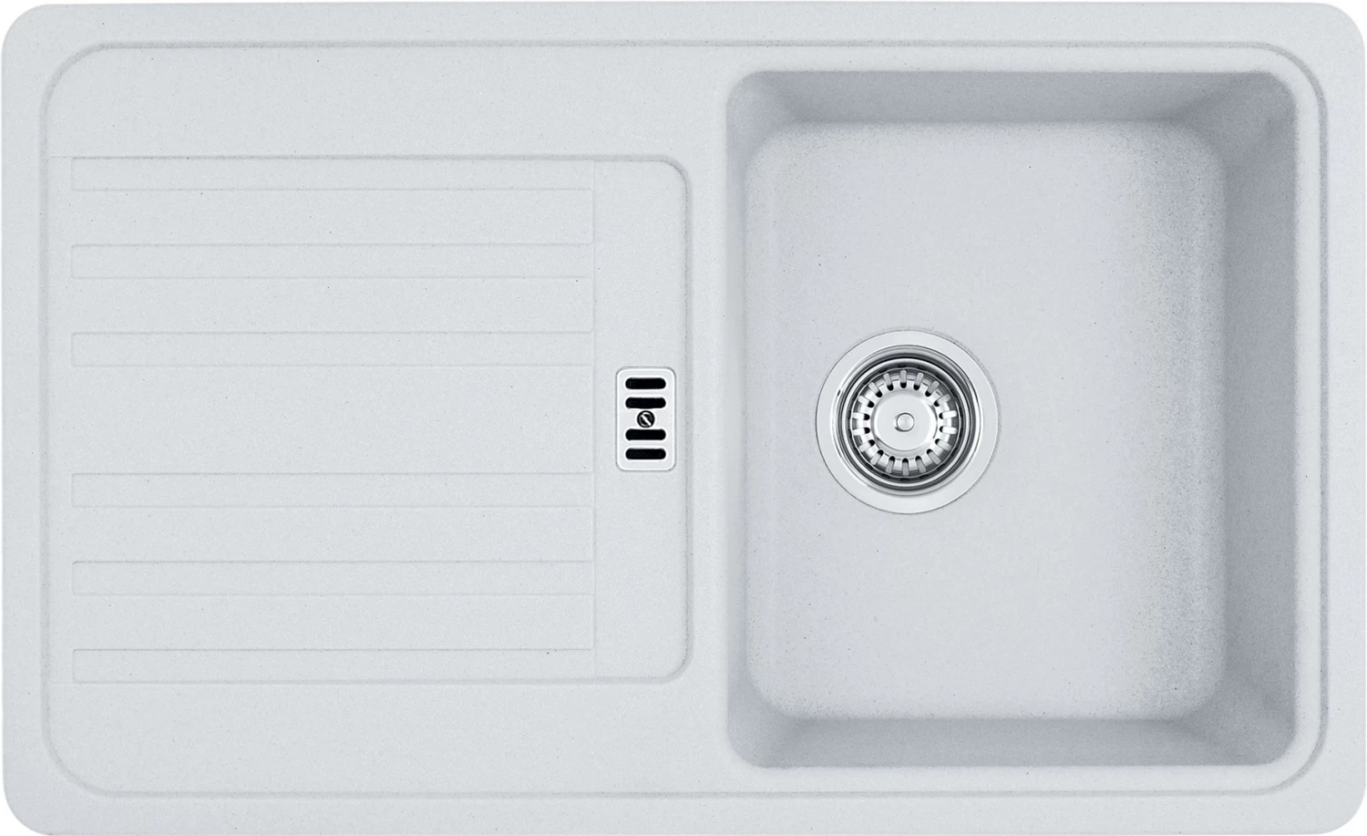 Franke EUROFORM - EFG 614-78 Glacier Fragranit-évier Cuve évier Blanc (114.0120.086) 3 Franke EUROFORM - EFG 614-78 Glacier Fragranit-évier Cuve évier Blanc (114.0120.086)