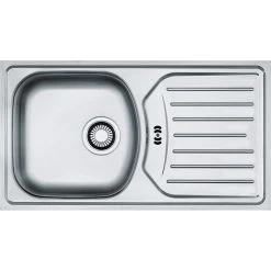 Franke Eurostar - évier De Cuisine à Encastrer Acier Inoxydable ETHOS 3 1/2"