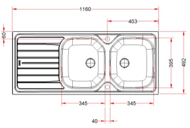 Franke Évier Inox REN 621, Acier Inoxydable (101.0489.655) 4 Franke Évier Inox REN 621, Acier Inoxydable (101.0489.655) – Image 2