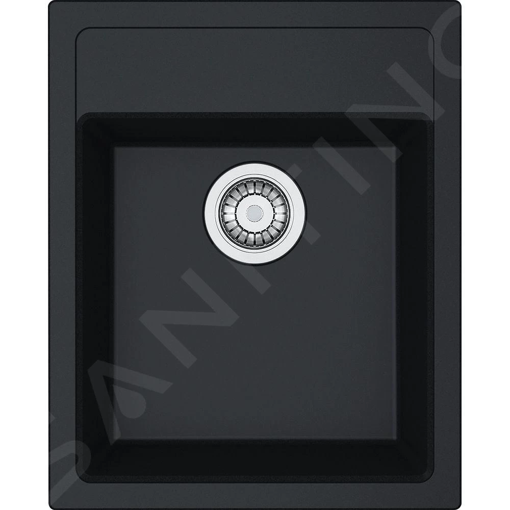 Franke Sirius - Évier En Tectonite SID 610-40, 430x530 Mm, Noir 114.0503.041 3 Franke Sirius - Évier En Tectonite SID 610-40, 430x530 Mm, Noir 114.0503.041