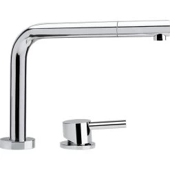 Franke Robinetterie - Mitigeur De Lavabo FN 7483.031 Rabattable, Chrome 115.0486.978