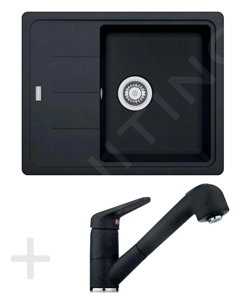 Franke Colonnes - Kit De Cuisine G55, évier En Granite BFG 611-62, Onyx + Robinet FC 9547, Onyx 114.0323.817 3 Franke Colonnes - Kit De Cuisine G55, évier En Granite BFG 611-62, Onyx + Robinet FC 9547, Onyx 114.0323.817