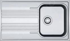 Franke Smart - Évier En Inox SRX 611-86, 860 X 500 Mm, Siphon 101.0395.016