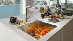 Franke Atlas Neo - Mitigeur D'évier électronique FC 5523.501 Avec Douchette Extractible, Inox 115.0625.523 -Franke fc9e76c44a352f41c2aa4f69