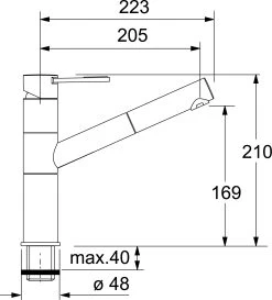 Franke 29 Franke -Franke franke 251 mitigeur evier avec douchette extractible chrome 1150006518 1
