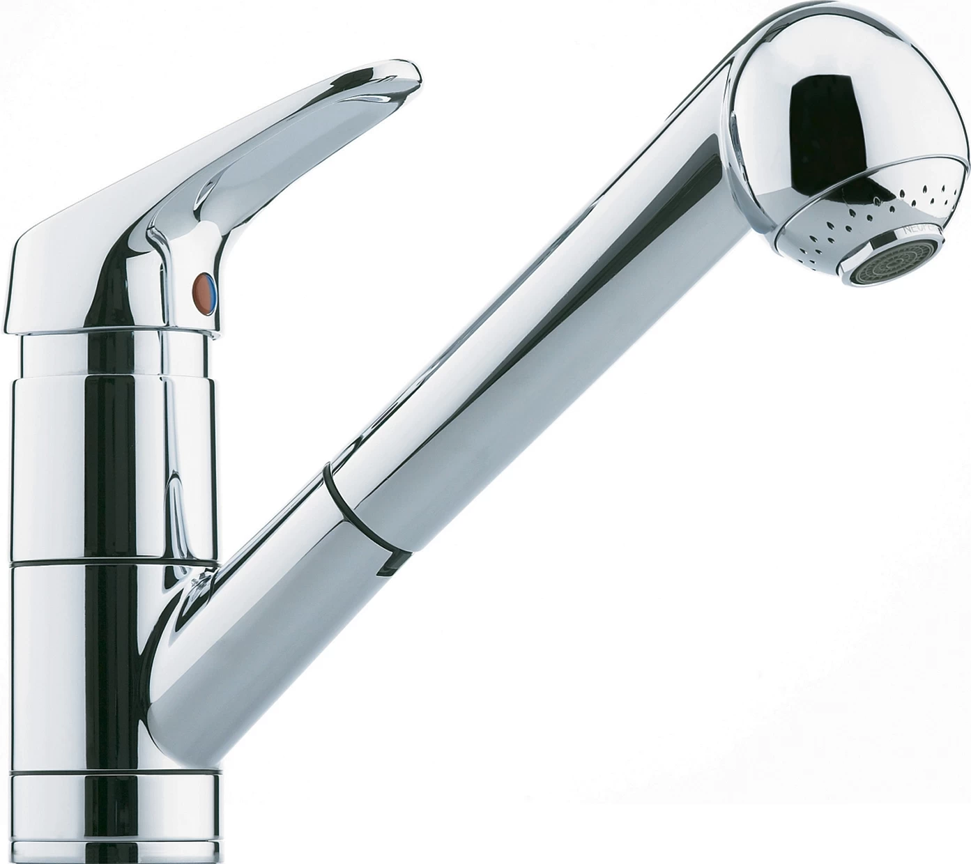 Franke Robinet Mitigeur 160 Chrome, Avec Douchette Extractible, Haute Pression (115.0014.879)