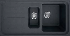 Franke Impact Fragranit évier IMG 651, 970x500 Mm, Avec égouttoir, Graphite (114.0250.502)