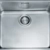 Franke LARGO - évier - LAX 110-50 Acier Inoxydable, 524x374mm (122.0171.377) -Franke largo evier lax 110 50 acier inoxydable 524x374mm 1220171377