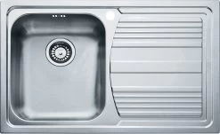 Franke LOGICA - évier Gauche + Siphon (101.0120.183)