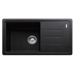 Franke Malta Evier Avec égouttoir Réversible BSG 611-78/39, Fragranit+, Graphite (BSG611-78G)