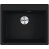 Franke Maris MRG 610-54 Evier à Encastrer 59x50cm, Avec Bonde Et Siphon Gain De Place, En Fragranit+, Noir Mat + Cache Bonde -Franke maris mrg 610 54 evier a encastrer 59x50cm avec bonde et siphon gain de place en fragranit noir mat cache bonde 3