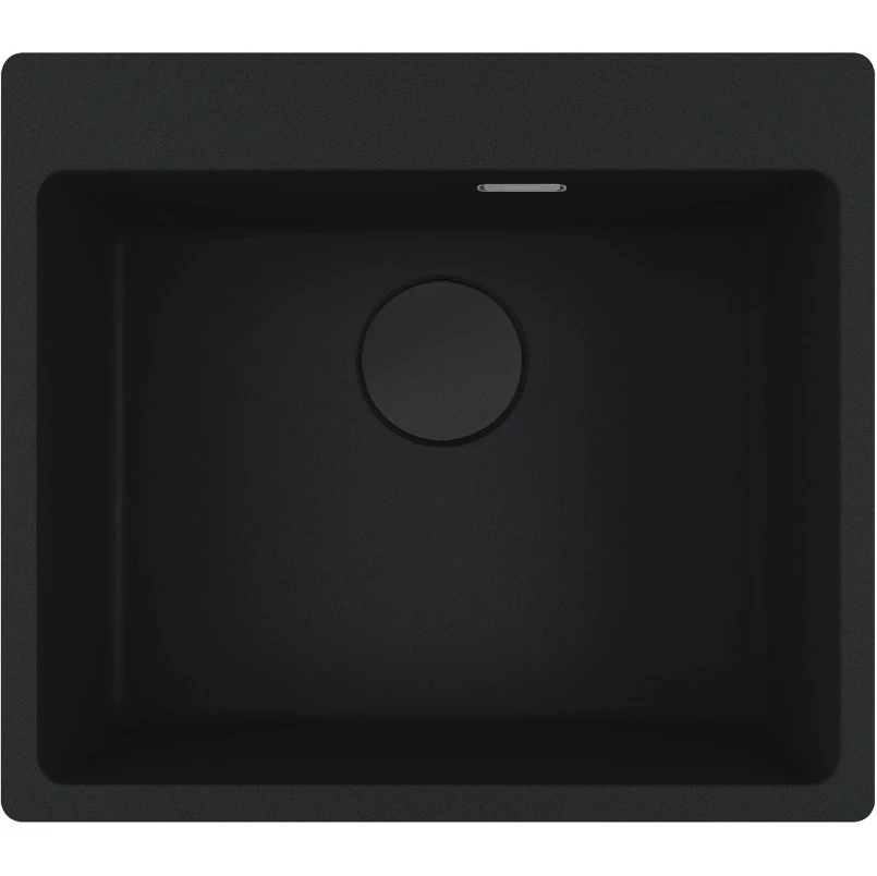 Franke Maris MRG 610-54 Evier à Encastrer 59x50cm, Avec Bonde Et Siphon Gain De Place, En Fragranit+, Noir Mat + Cache Bonde 3 Franke Maris MRG 610-54 Evier à Encastrer 59x50cm, Avec Bonde Et Siphon Gain De Place, En Fragranit+, Noir Mat + Cache Bonde
