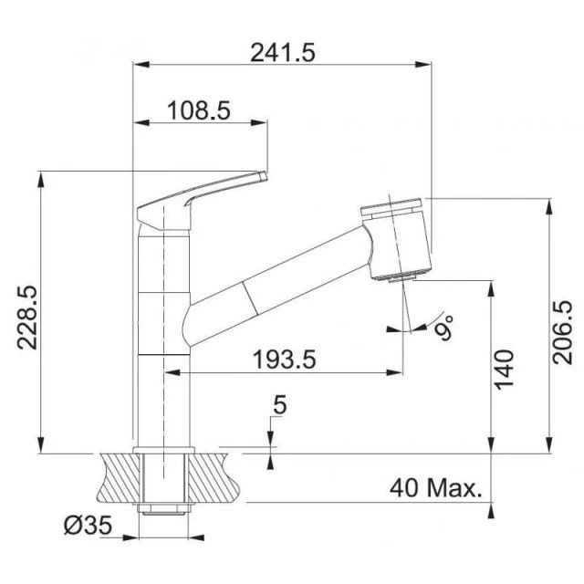 Franke Mitigeur D'évier (115.0278.244) 4 Franke Mitigeur D'évier (115.0278.244) – Image 2