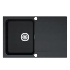 Franke Orion - OID 611-78 évier De Cuisine à Encastrer Tectonite® Carbone, Vidage Automatique (114.0272.199)