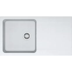 Franke Orion - OID 611 évier De Cuisine à Encastrer Tectonite® Blanc Artic