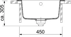 Franke RONDO - Fragranit évier ROG 610-41 Artic Blanc , 510mm, Cuve Ronde (114.0284.726) -Franke rondo fragranit evier rog 610 41 artic blanc 510mm cuve ronde 1140284726 2