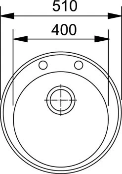 Franke RONDO - Fragranit évier ROG 610-41 Sahara, 510mm, Cuve Ronde (114.0284.725) -Franke rondo fragranit evier rog 610 41 sahara 510mm cuve ronde 1140284725 1
