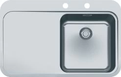 Franke Sinos - Inox évier SNX 211/611 /7, 780x510 Mm, Droite + Siphon (127.0286.280)