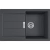 Franke SIRIUS - 2.0 S2D 611-78 Tectonite® Evier à Encastrer Noir -Franke sirius 20 s2d 611 78 tectonite evier a encastrer noir