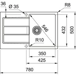 Franke SIRIUS - 2.0 S2D 611-78 Tectonite® Evier à Encastrer Noir 8 Franke SIRIUS - 2.0 S2D 611-78 Tectonite® Evier à Encastrer Noir -Franke sirius 20 s2d 611 78 tectonite evier a encastrer noir 2