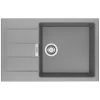 Franke Sirius SID 611-78 / 45 BB Evier De Cuisine 1 Cuve + Egouttoir Réversible, Tectonite® , Gris (114.0504.184) -Franke sirius sid 611 78 45 bb evier de cuisine 1 cuve egouttoir reversible tectonite gris 1140504184