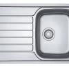 Franke Spark SKN 611-79 Évier79x50cm Avec égouttoir Réversible, Inox (SKN611-79) 2 Franke Spark SKN 611-79 Évier79x50cm Avec égouttoir Réversible, Inox (SKN611-79) -Franke spark evier skn 611 79 79x50cm avec egouttoir reversible en inox franke 1010612525