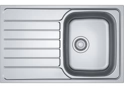 Franke Spark SKN 611-79 Évier79x50cm Avec égouttoir Réversible, Inox (SKN611-79)