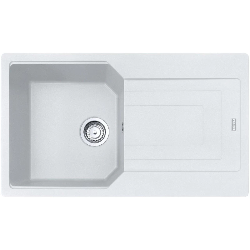 Franke Urban Evier De Cuisine 860x500mm, UBG 611-86, Egouttoir Réversible, Fragranit, Blanc (UBG611-86B) 3 Franke Urban Evier De Cuisine 860x500mm, UBG 611-86, Egouttoir Réversible, Fragranit, Blanc (UBG611-86B)
